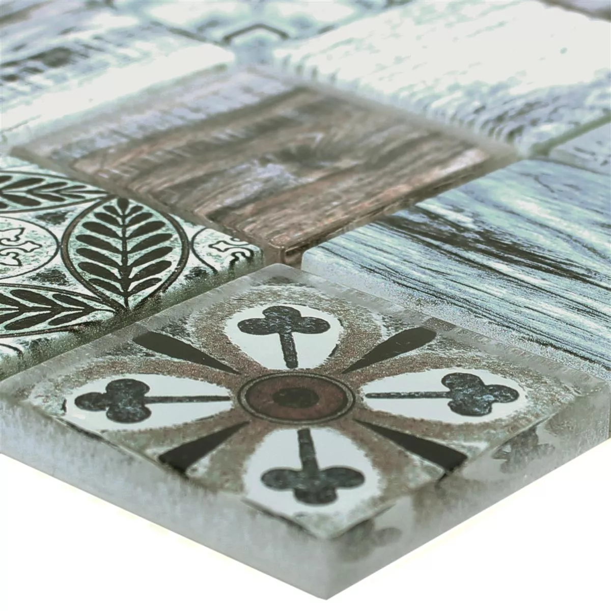 Glasmosaik Fliesen Holzoptik Makarska Blau Glasmosaik Fliesen Holzoptik Makarska Blau