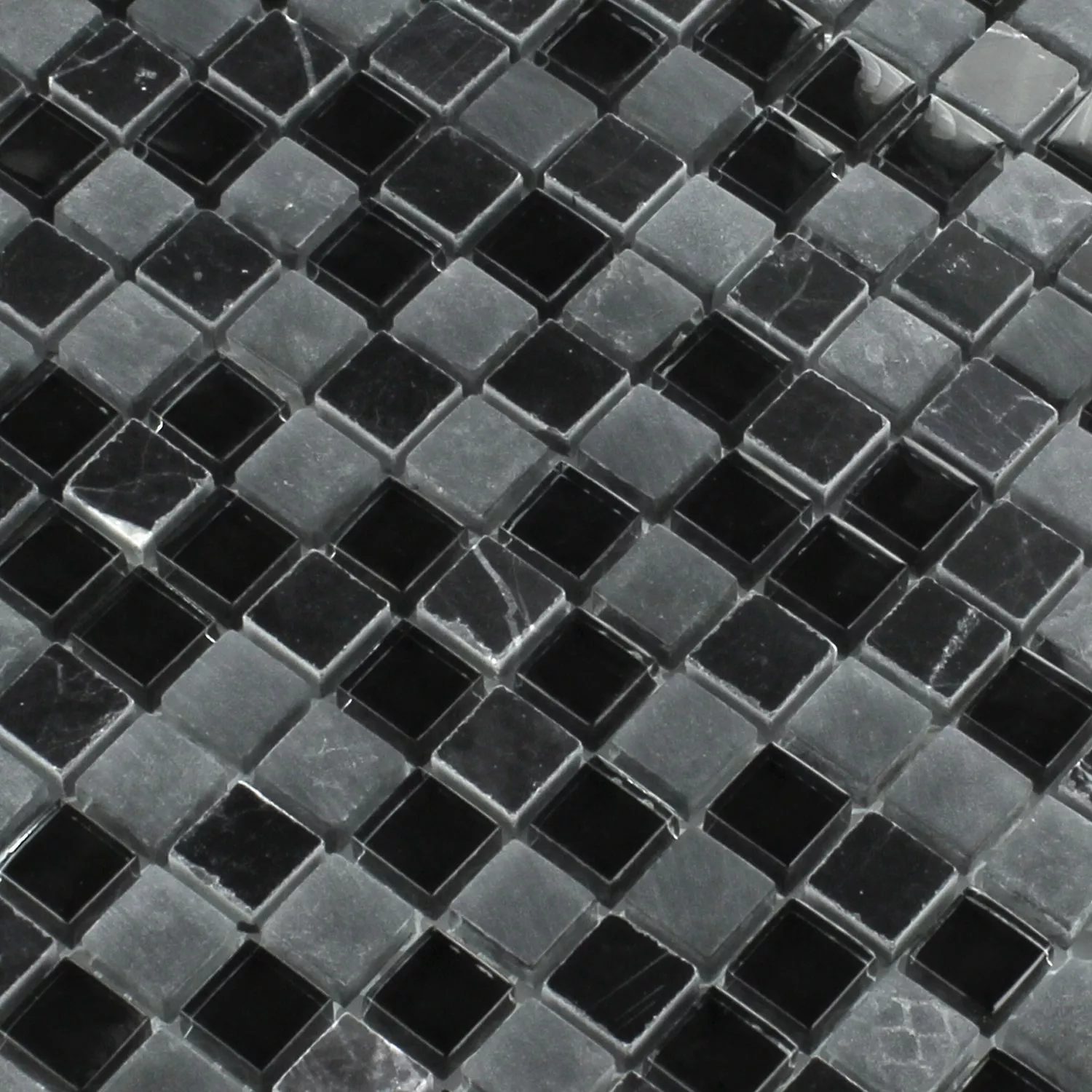 Muster von Mosaikfliesen Glas Marmor Zambia 