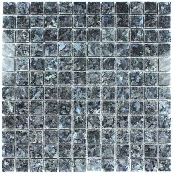Mosaikfliesen Granit 23x23x8mm Blue Pearl