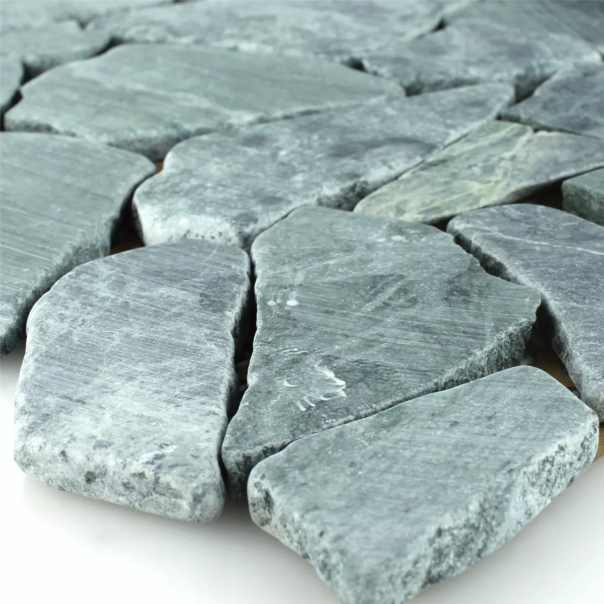 Mosaikfliesen Marmor Bruch Verde Guatemala