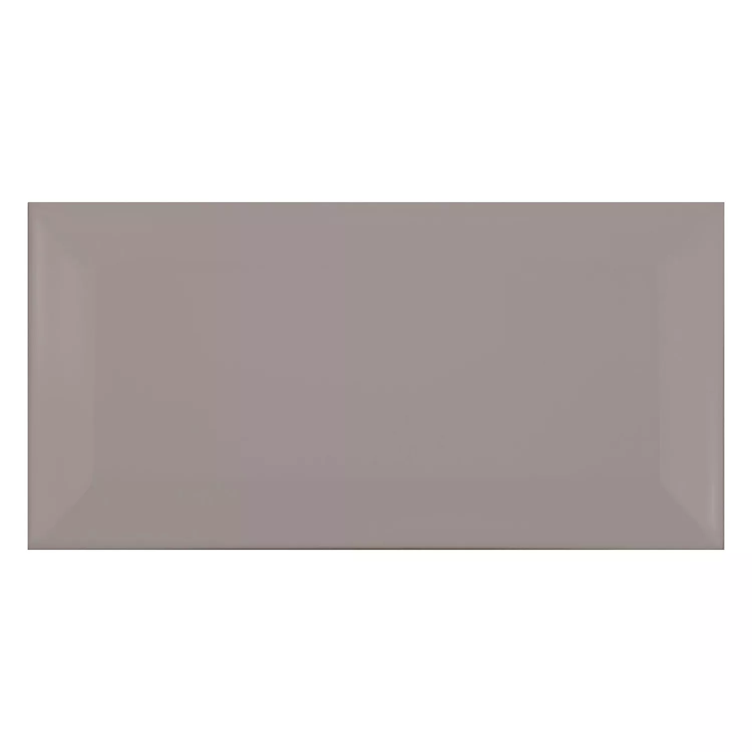 Metrofliese Grau Matt 7,5x15 cm Facette Pitcox Plata