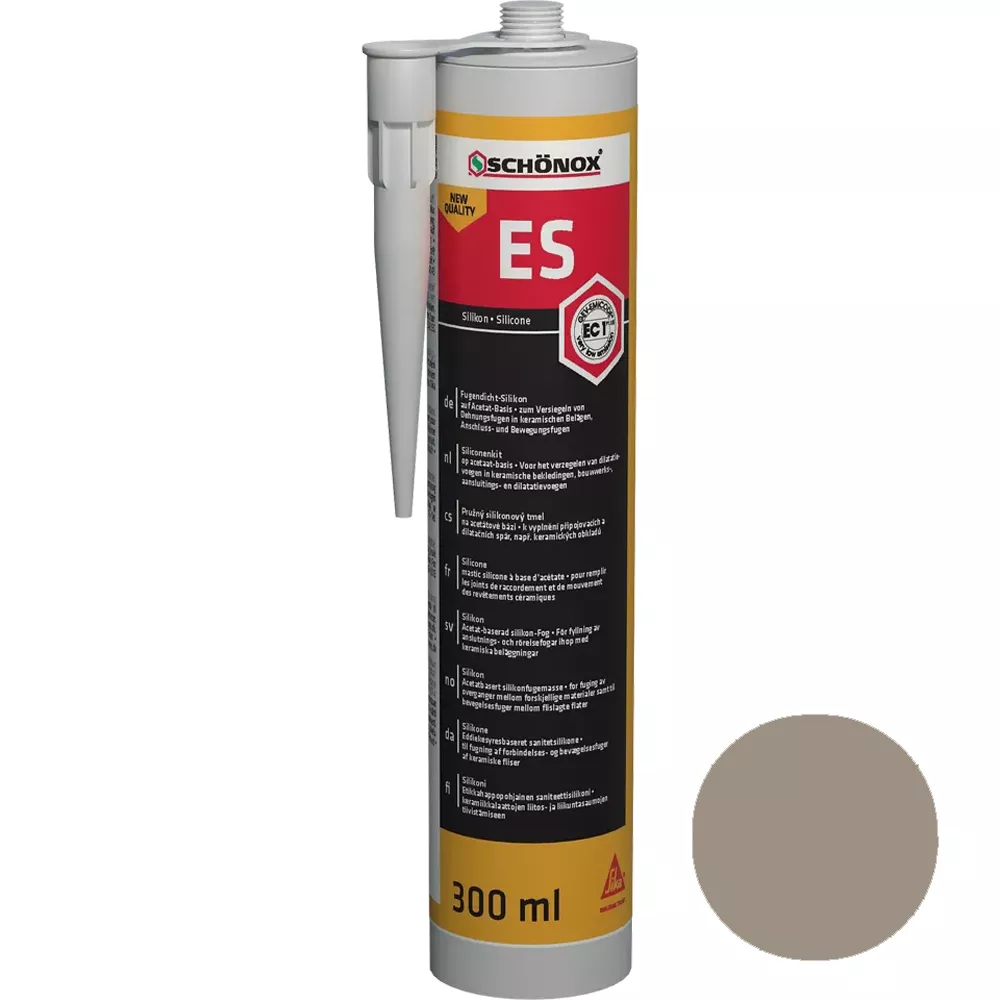 Schönox ES Sandgrau Fugendicht- Silikon (300ml)