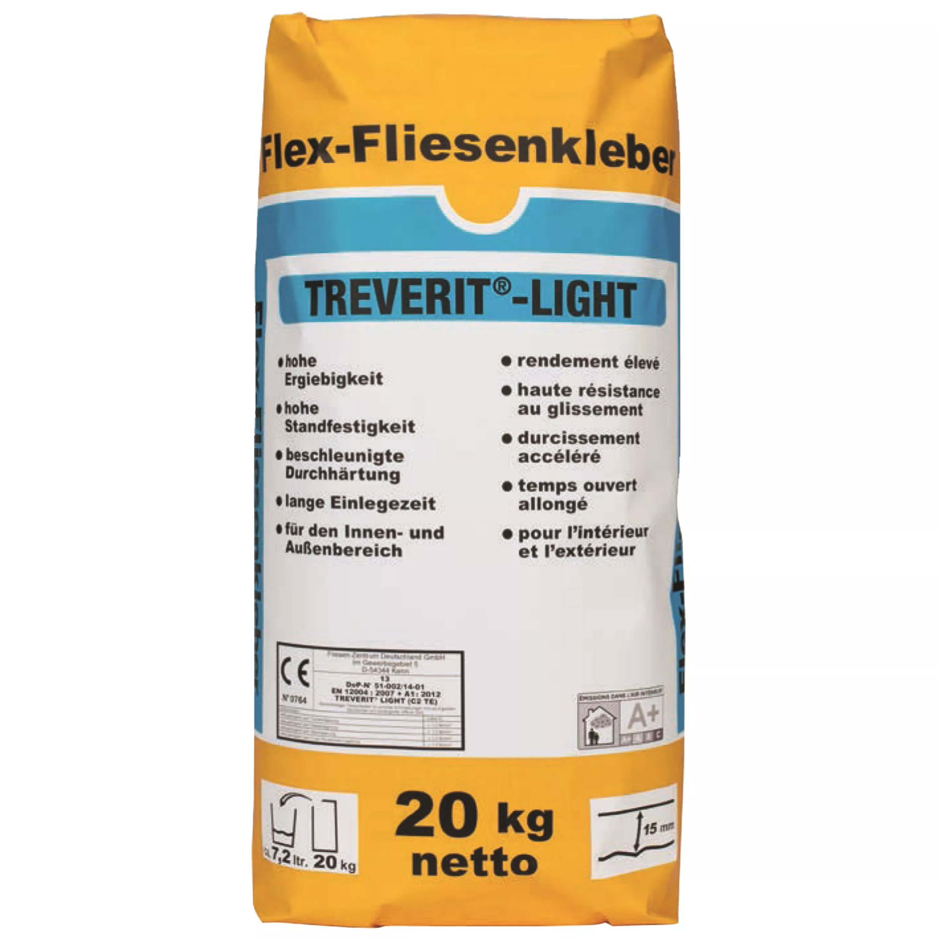 Light Flexkleber Innen, Außen, Unterwasserbereich (20KG) Light Flexkleber Innen, Außen, Unterwasserbereich (20KG)