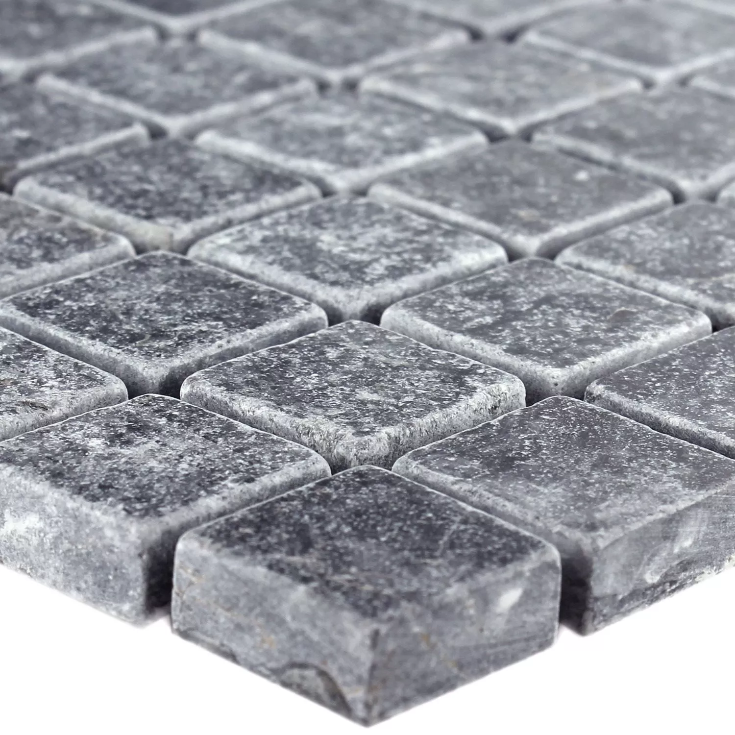 Mosaikfliesen Marmor Visso Nero 23 Mosaikfliesen Marmor Visso Nero 23