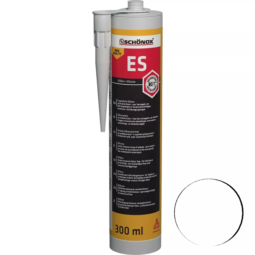 Schönox ES Weiß Fugendicht- Silikon (300ml)