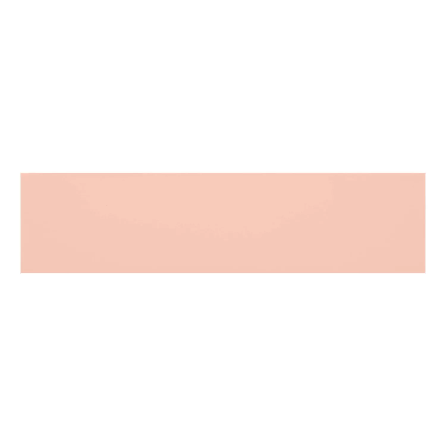 Metrofliese Orange Matt 7,5x30 cm Ohne Facette Swissland Salmon